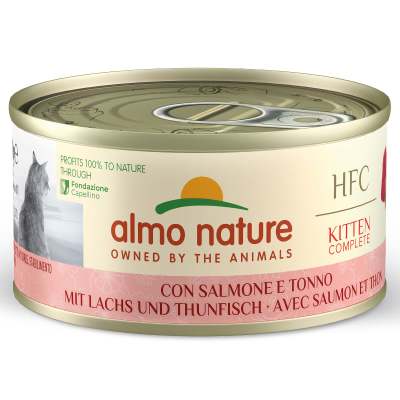 Almo Nature HFC Kitten Lachs&Thunfisch 24x70g
