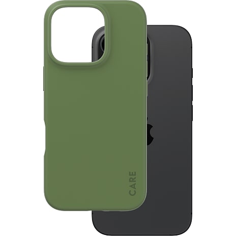 CARE by PanzerGlass iPhone 16 Pro cover - grøn