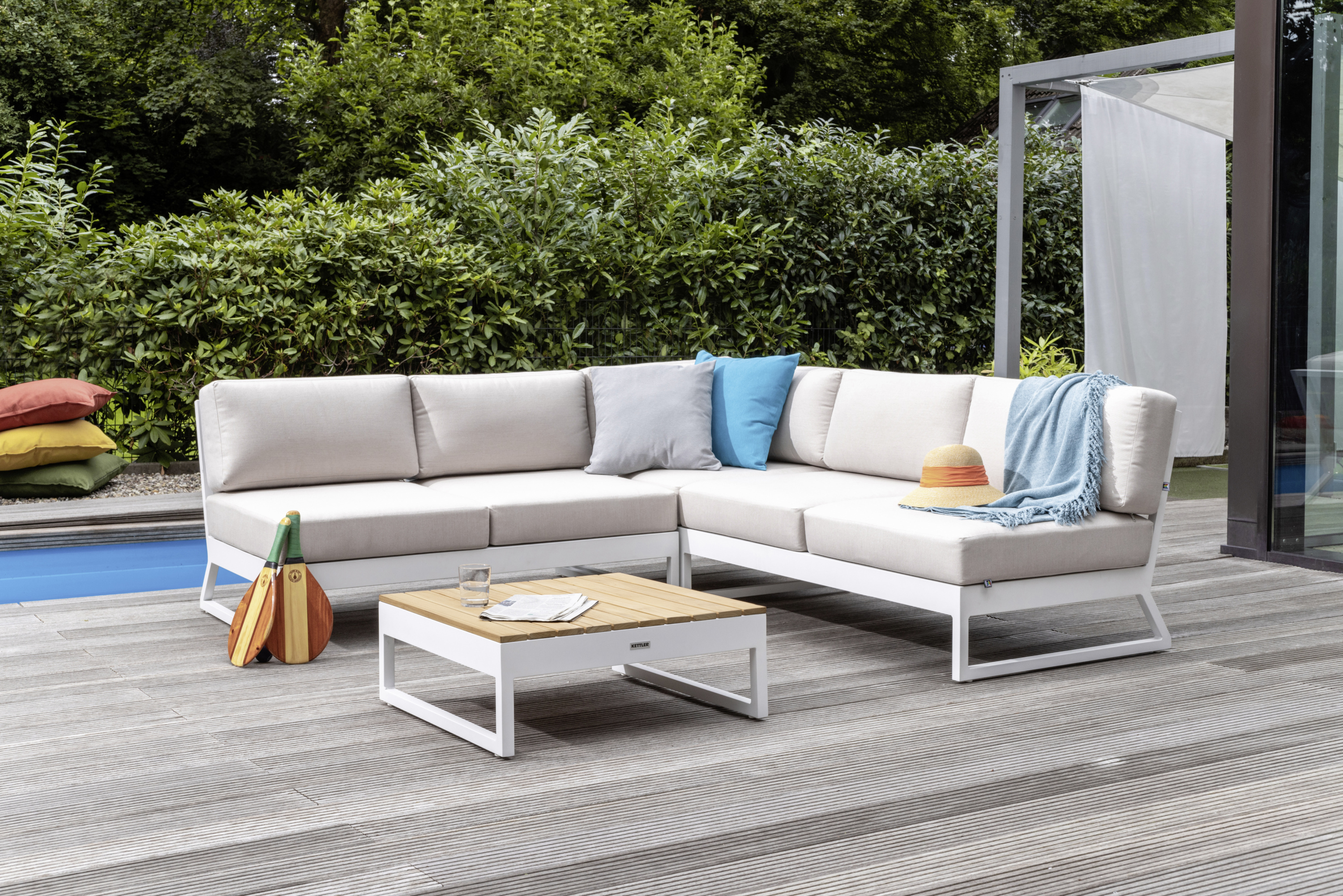 Loungeecke KETTLER OCEAN SKID Platform