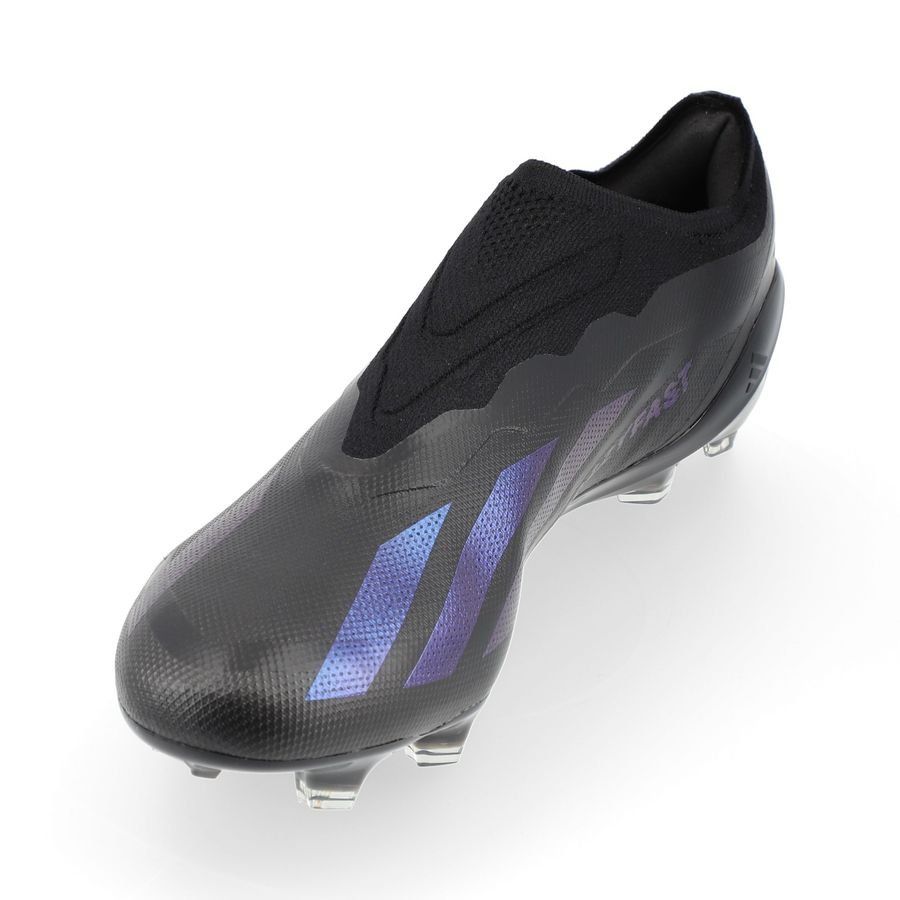 adidas X Crazyfast .1 Laceless FG Nightstrike - Noir