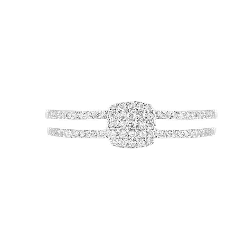 Bague Aude Or Blanc Diamant