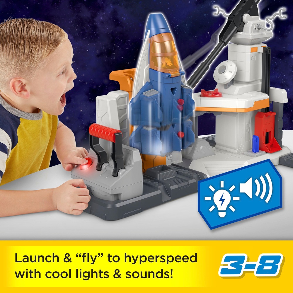 Pixar Lightyear Imaginext Lift and Launch Star Command Spielset