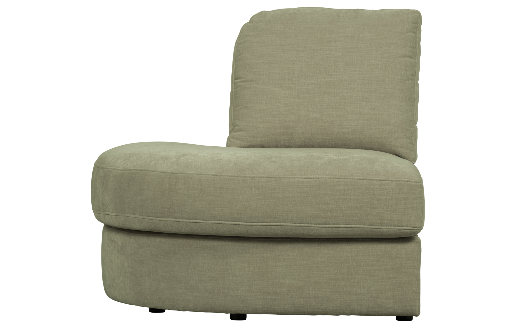 vtwonen 1-zits element Family ronde hoek links Family 1-zits Element Ronde Hoek Links - Groen