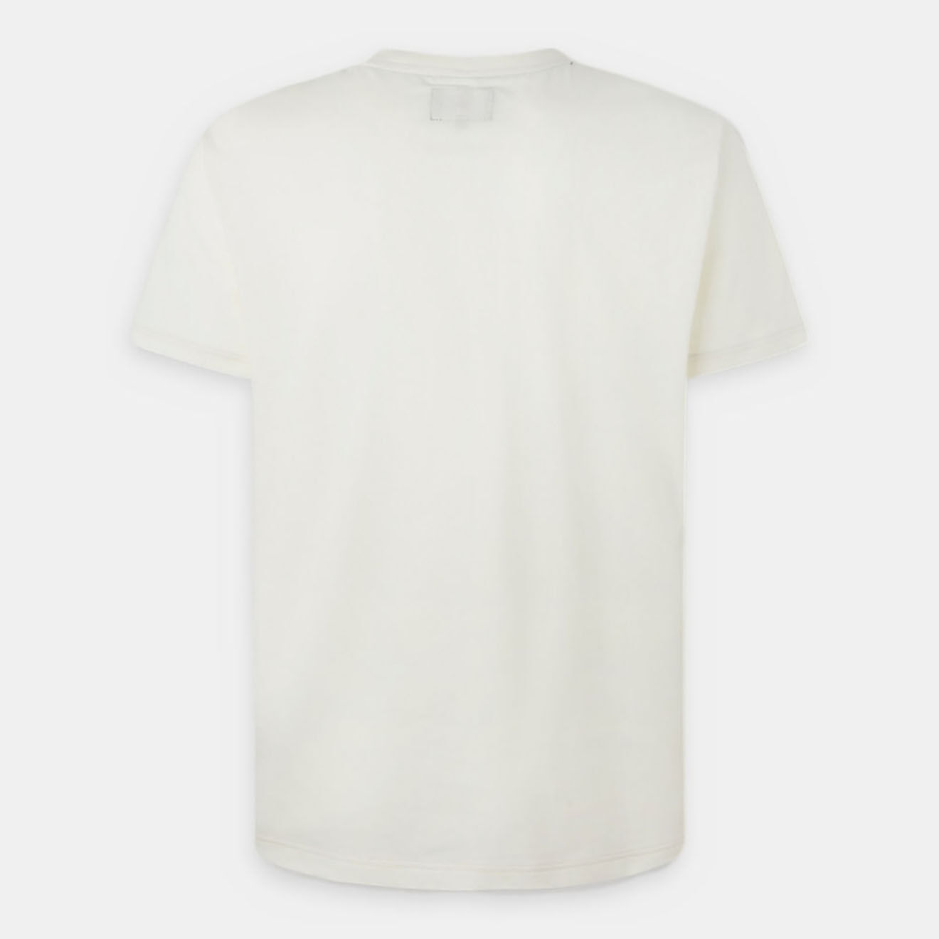 Hackett London T-Shirt uni Dog Chrismas écru