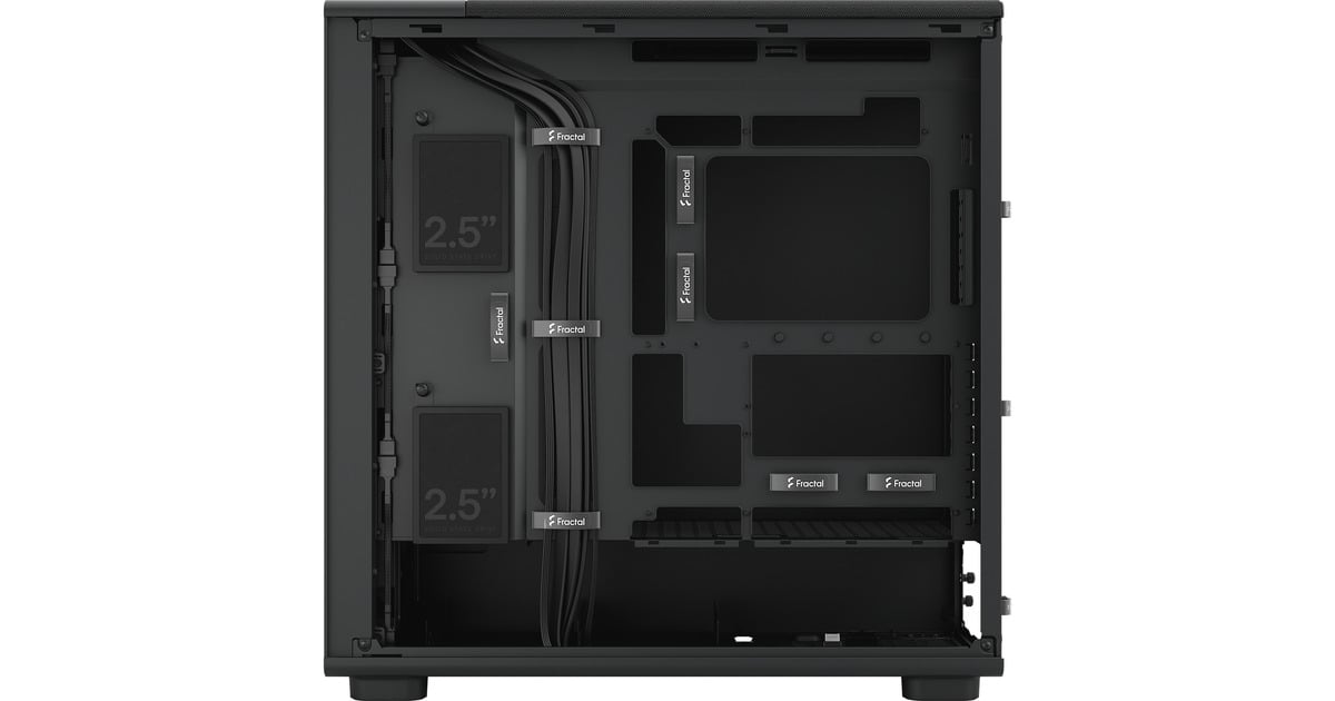 Fractal DesignEpoch XL Solid midi tower behuizing  (Zwart | 2x USB-A | 1x USB-C)