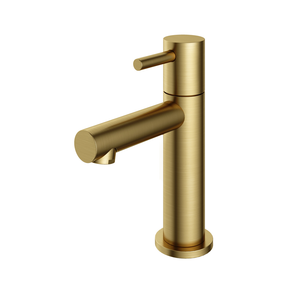 Hotbath Cobber Fonteinkraan Geborsteld Messing PVD E001