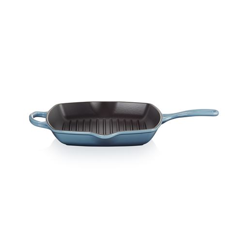 Le Creuset Kvadratisk Grillpande, Chambray, 26x26 cm