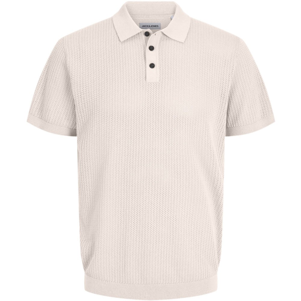 Køb Jack & Jones Junior Sea Salt Jjjess Strik Polo Ss Jnr