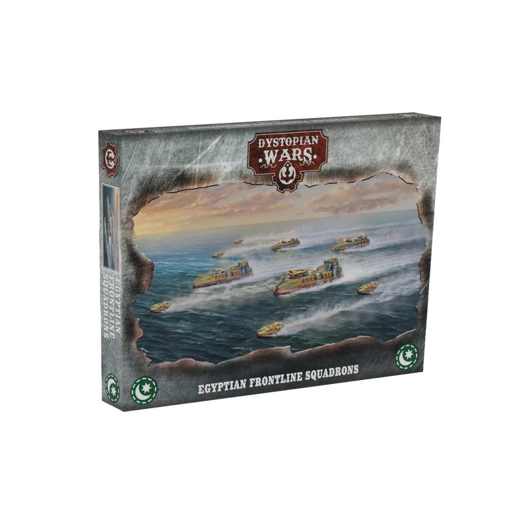 Dystopian Wars - Egyptian Frontline Squadrons