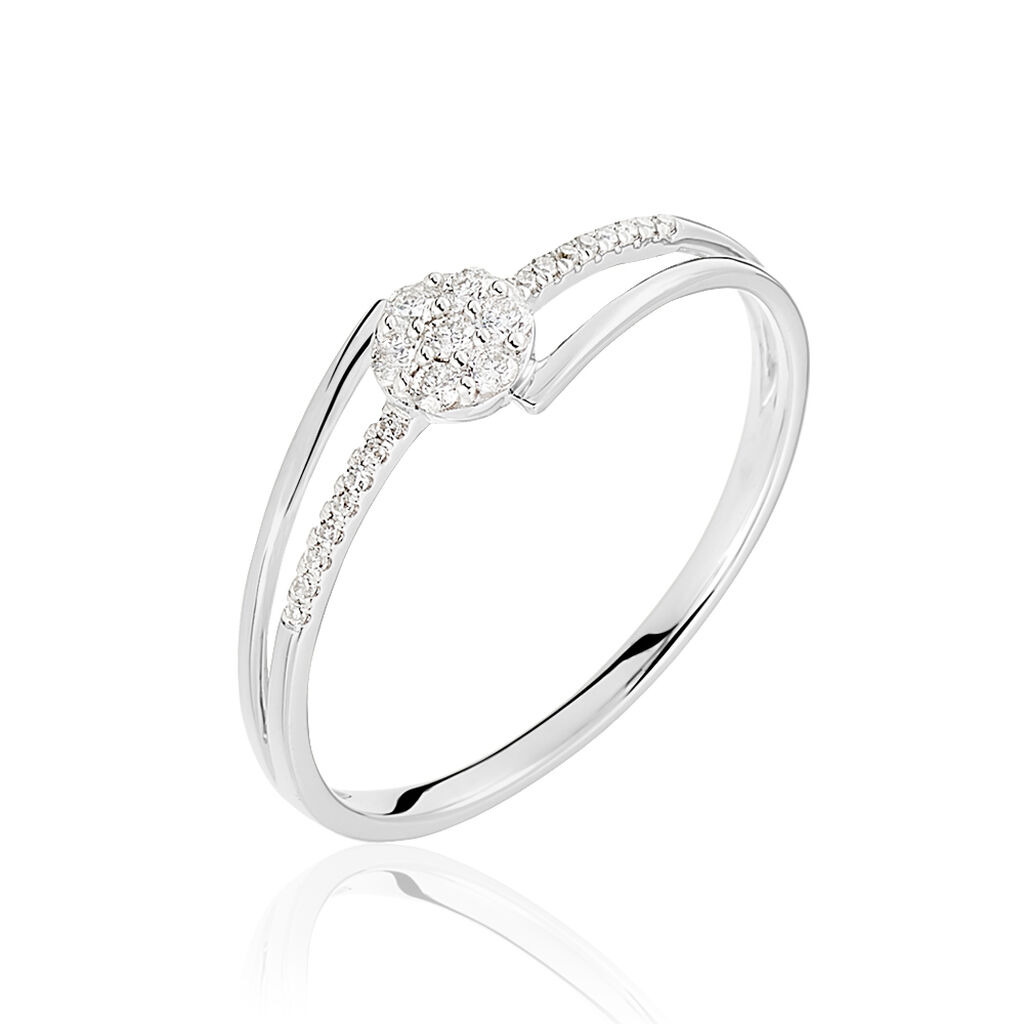 Bague Solitaire Atalante Or Blanc Diamant