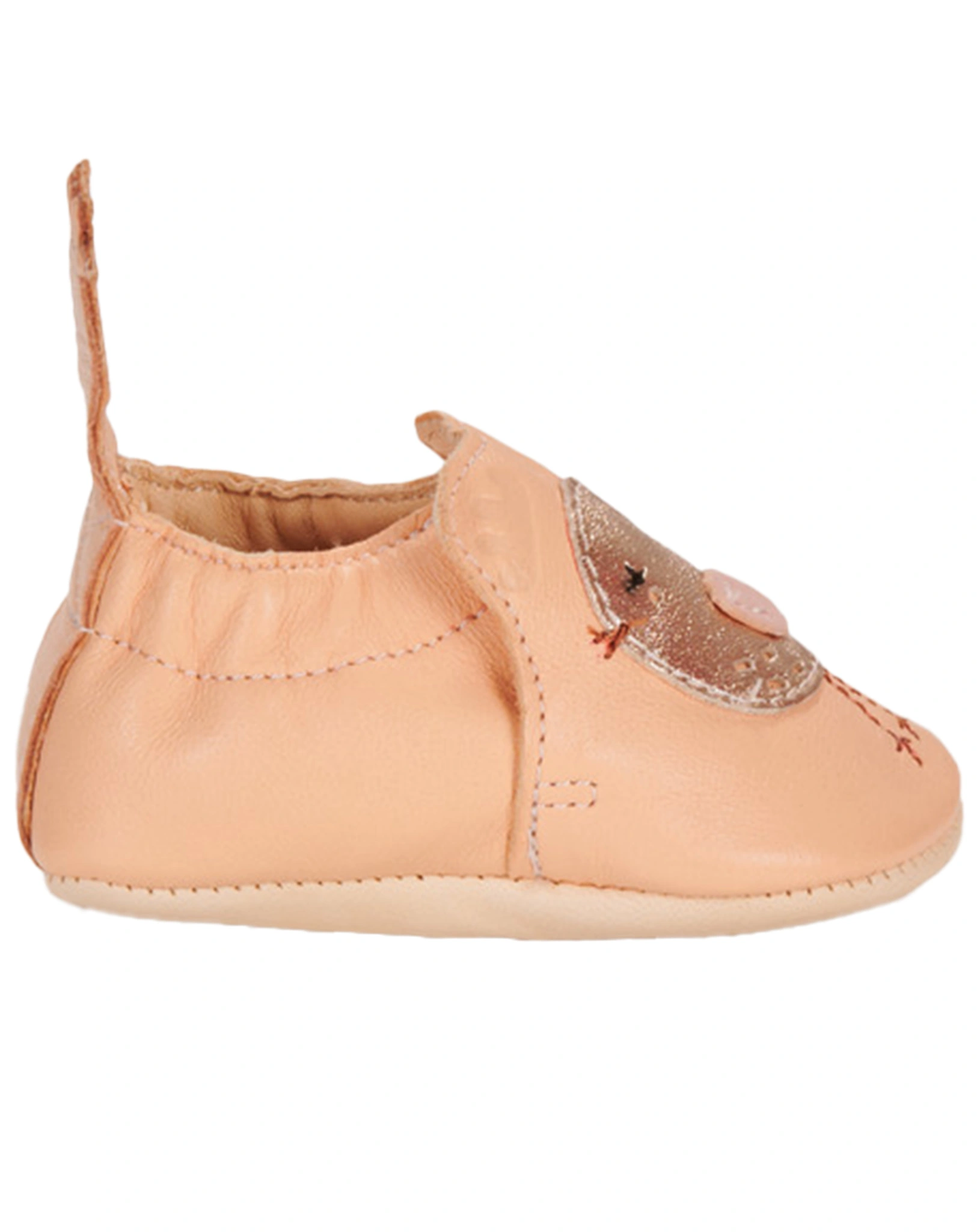 Krabbelschuhe MY BLUMOO POULE in abricot