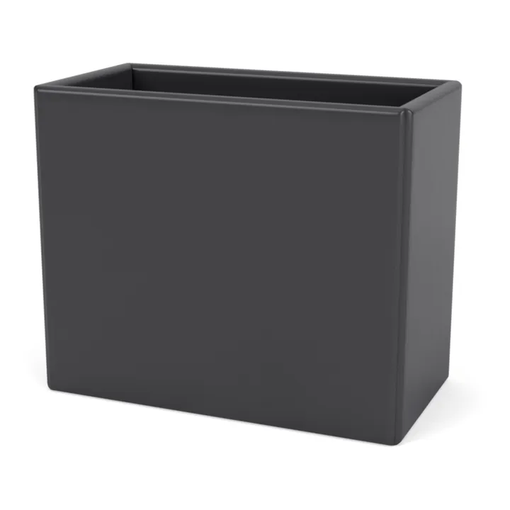Montana Furniture Boîte de rangement Collect pour bureau | Gris anthracite