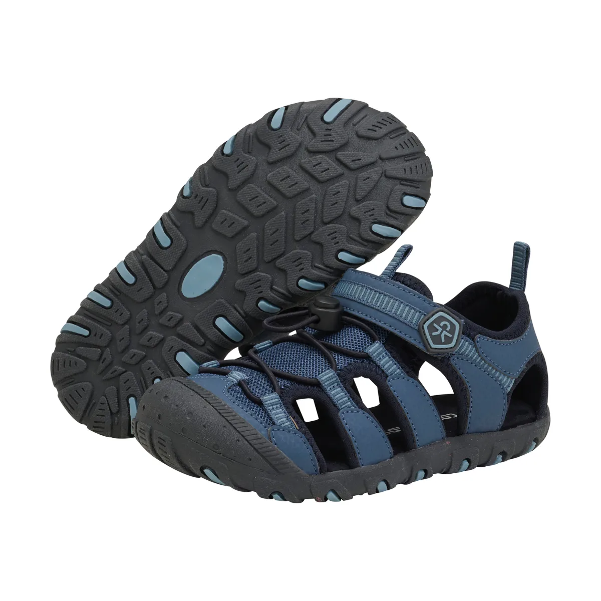 Color Kids Sandals Hiking W. Toe Cap Vintage Indigo