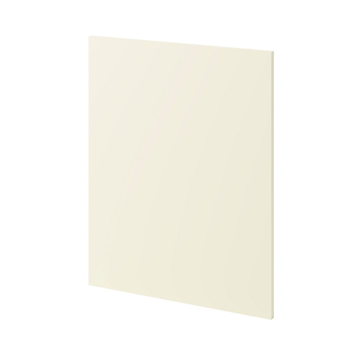 Côté de remplacement bas droit Goodhome Stevia crème H. 72 cm x l. 57 cm x Ep. 18 mm