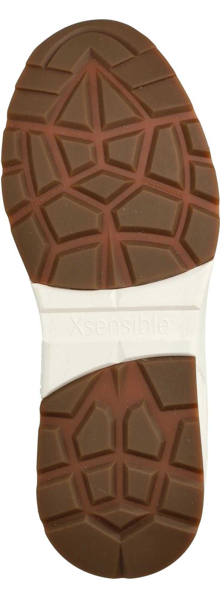 Xsensible Golden Gate Stretchwalker Sneakers Bruin Heren