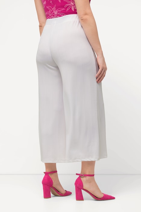 Culotte, Struktur, wadenlang, gerades Bein, Elastikbund