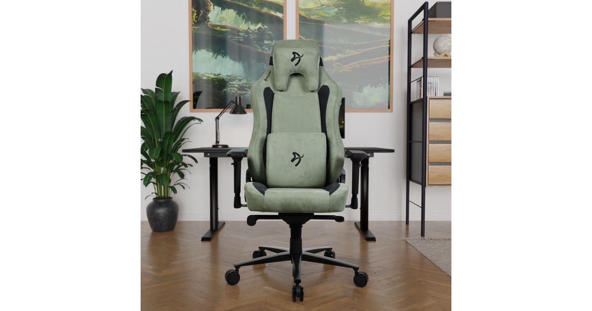 ArozziVernazza Supersoft Fabric - Forest gamestoel  (Groen)