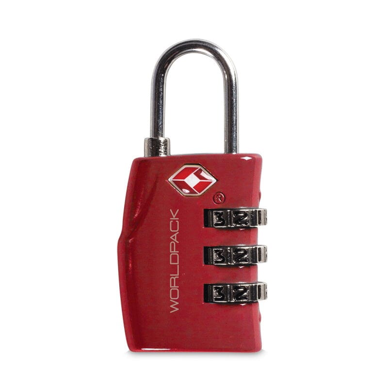 Worldpack TSA Cijferslot Red