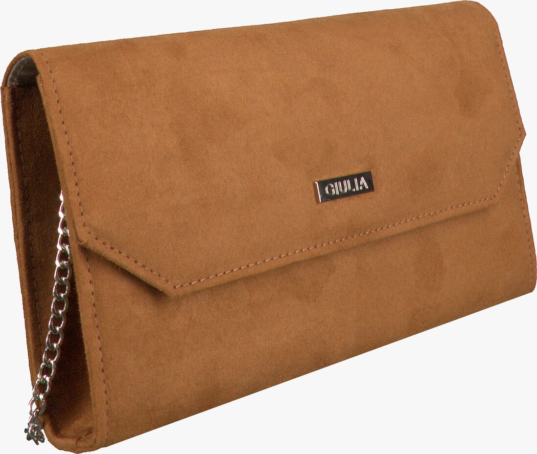 GIULIA cognac giulia clutch g.handbag