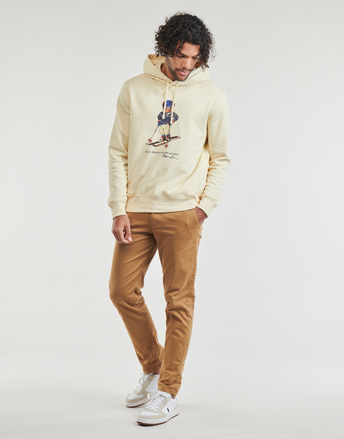 Polo Ralph Lauren - SWEATSHIRT POLOBEAR ZERMATT Crema / Invierno / Cream / Beige