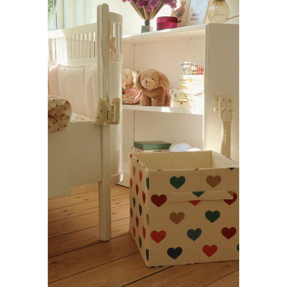 Køb Konges Sløjd Coeur Coloré Stof Opbevaring Baskets 2 Pcs