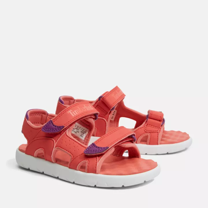 Sandales à double bride Perkins Row junior en rose