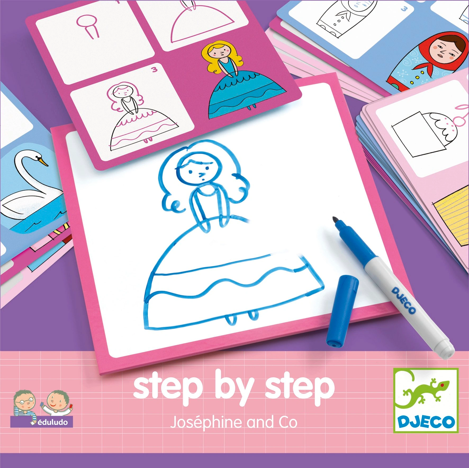 Djeco - Malen lernen step by step 