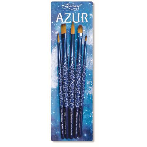 Léonard vegan Pinselset AZUR Serie 401