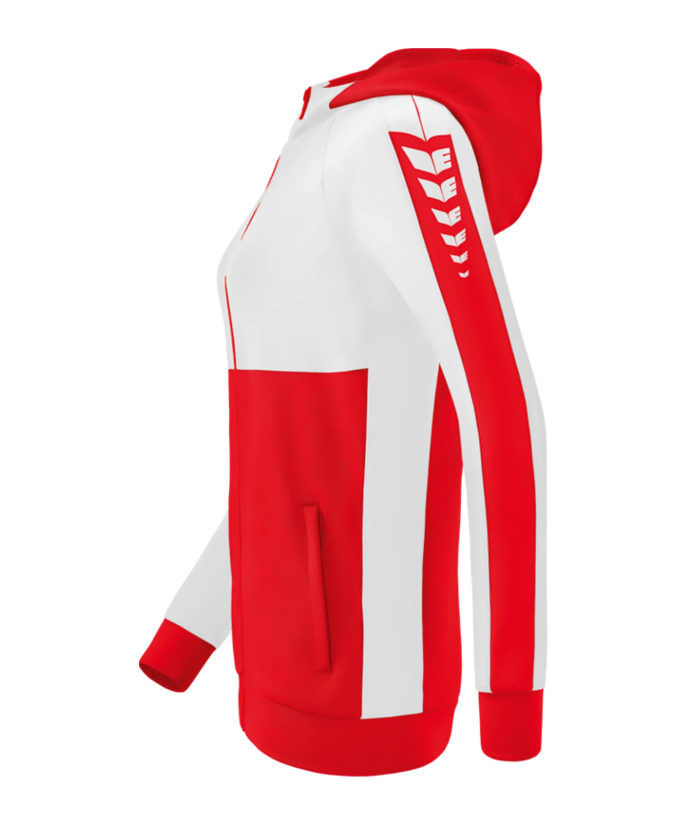 Erima Six Wings Kapuzenjacke Damen Rot