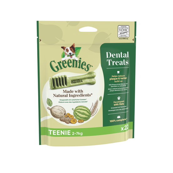 Bâtonnets dentaires Teenie 2-7kg (Pack x22) 170g
