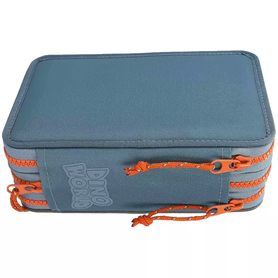Depesche 3-Fach Federtasche Roar Dino World 20 x 13 cm bunt