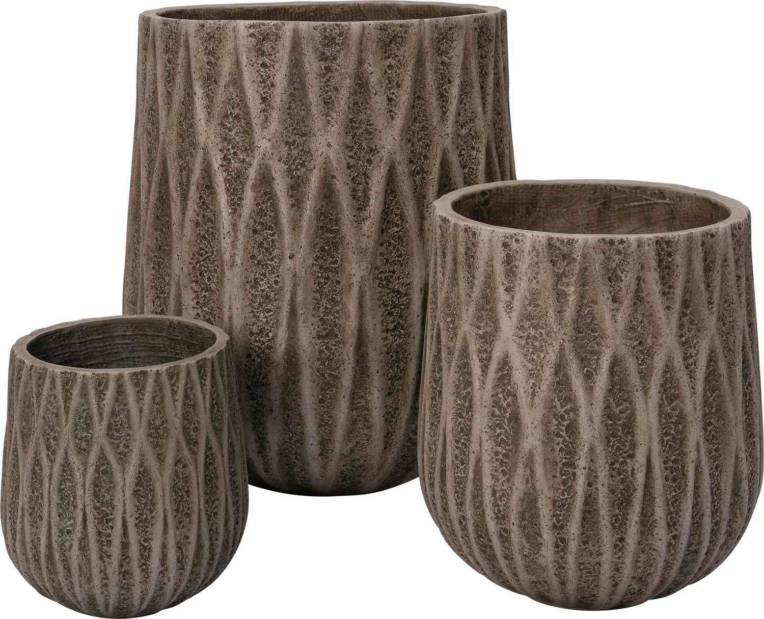 Intratuin bloempot Lotte bruin D 37,5 H 41,5 cm