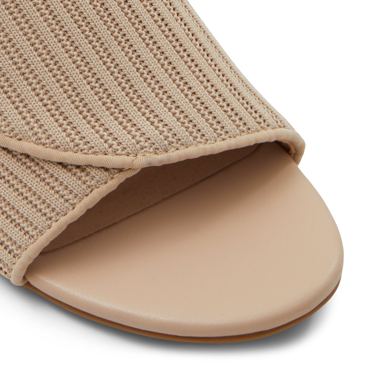 SOLEMATE-Orrie-Sandales mules - Talon bloc - Beige