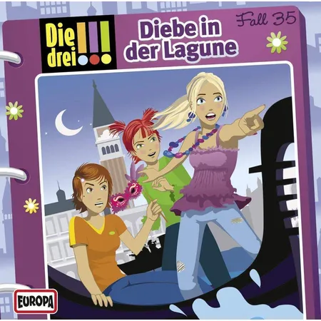 KOSMOS Hörspiel-CD Die drei !!! 35 Diebe in der Lagune