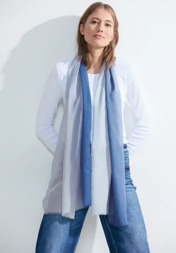 Modal Schal - water blue