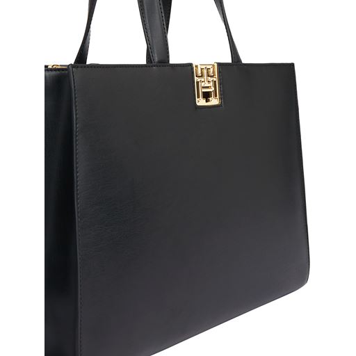 Tommy Hilfiger Reset Satchel Taske, Black