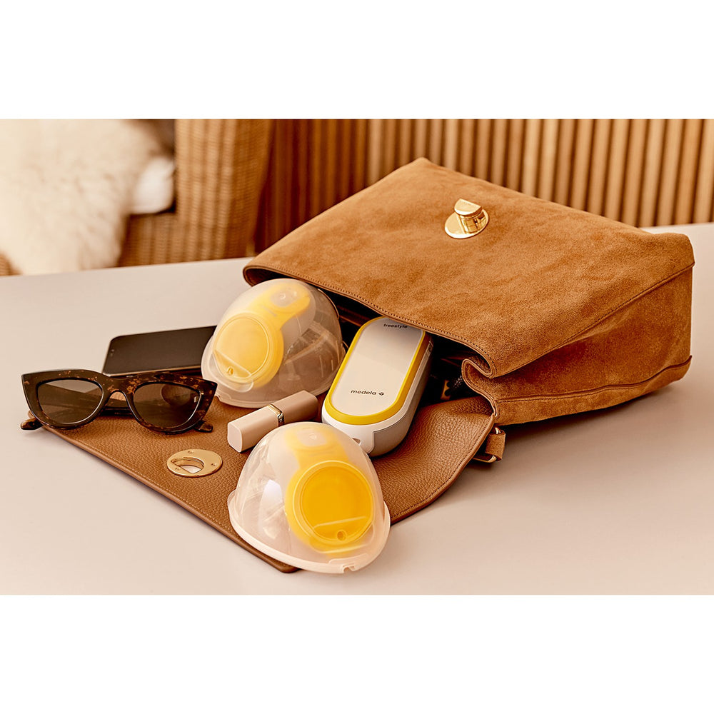 Køb medela Freestyle Hands-Free Dobbelt Elektrisk Brystpumpe