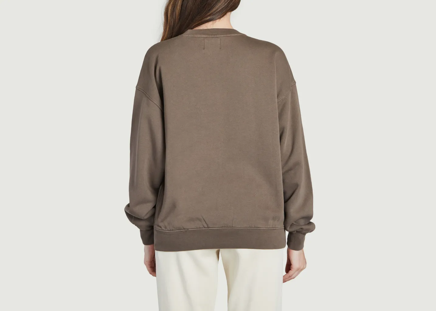 Sweatshirt oversize en coton bio Colorful Standard