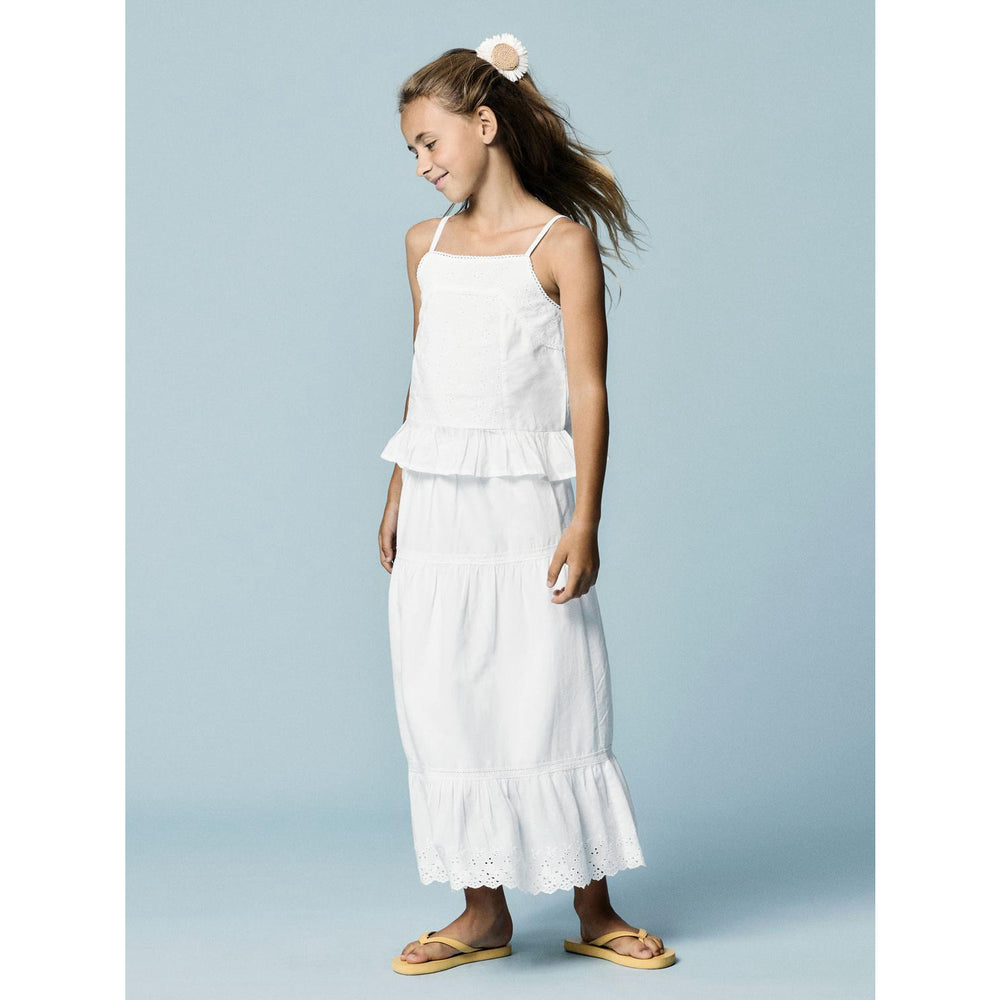 Køb Name It Bright White Nkfhermala Strop Top