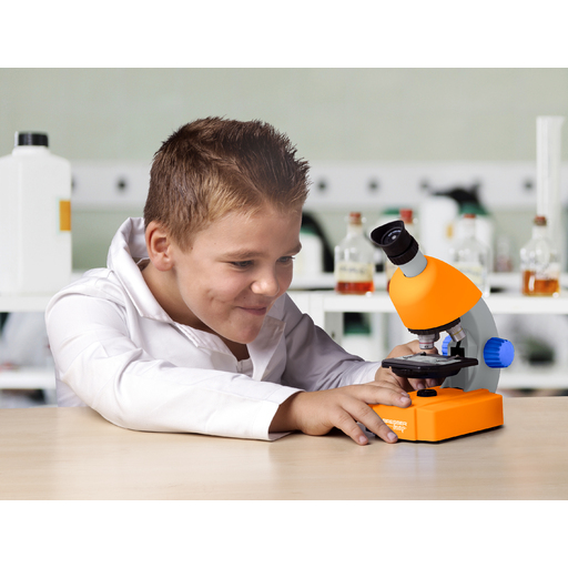 Conjunto de telescópio e microscópio Bresser Junior Starter