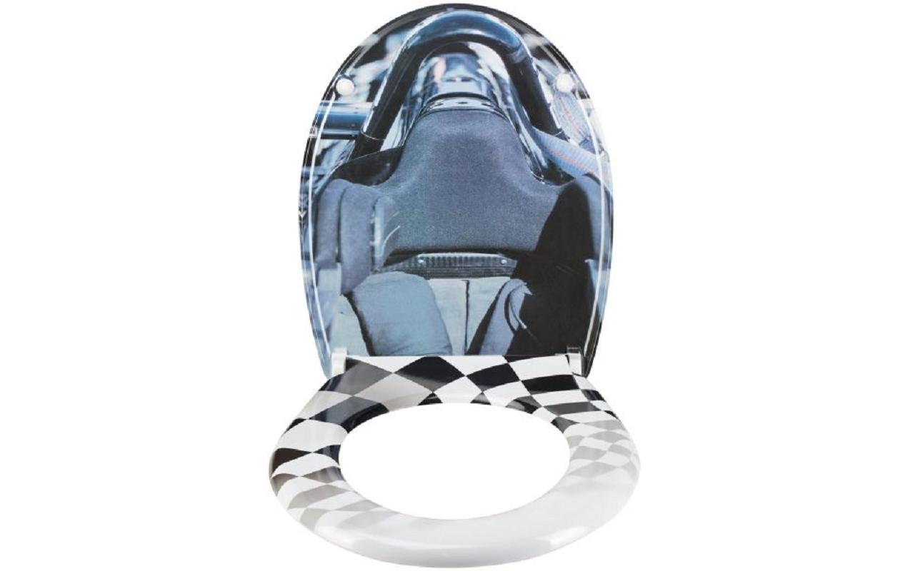 Toilettensitz Racing DuroplastWC-Sitz mit Montageset