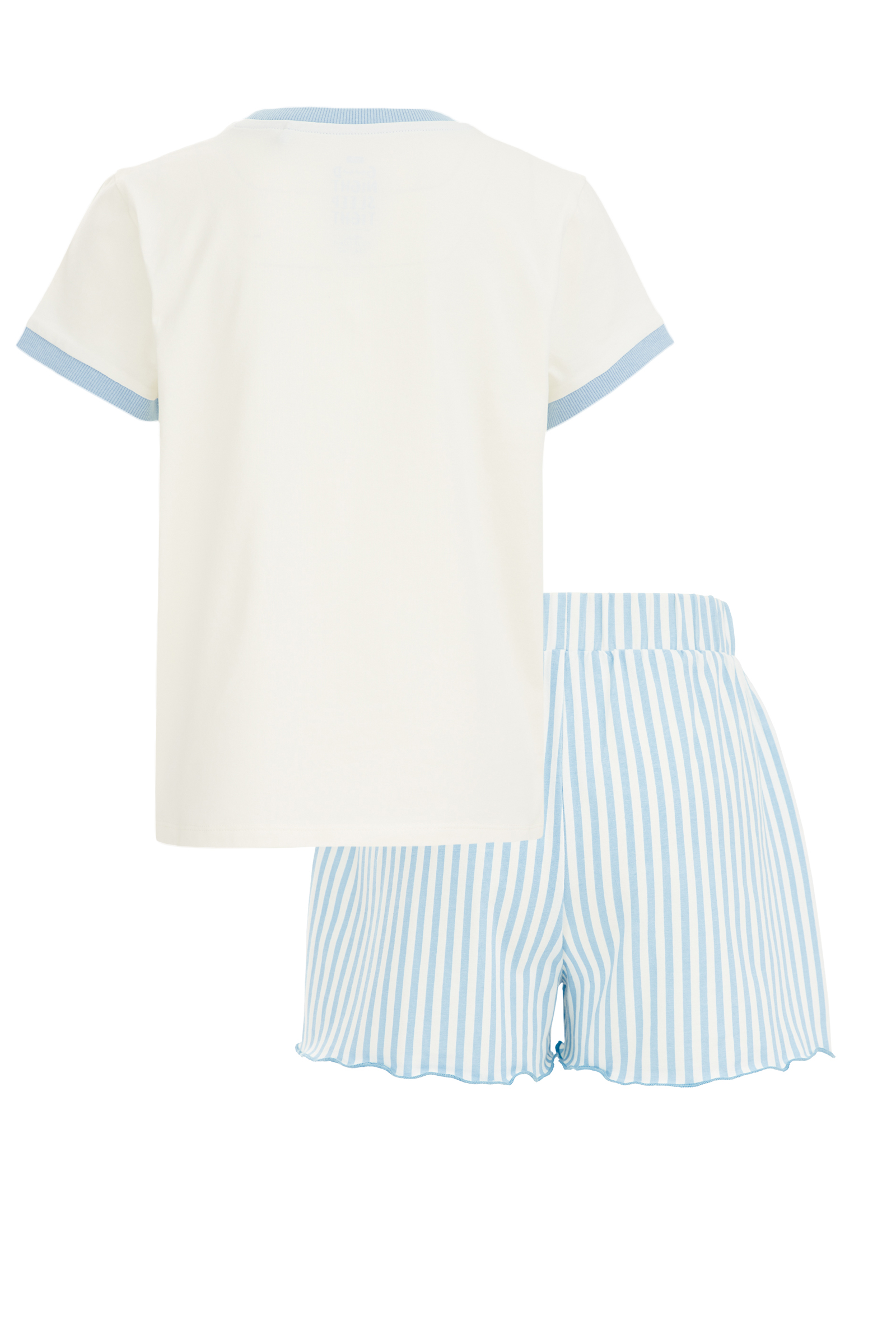 Meisjes pyjamaset met dessin WE Fashion Lichtblauw