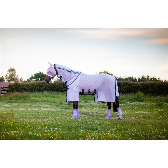 Vliegendeken Horseware Amigo Bug Buster Lichtpaars-blauw
