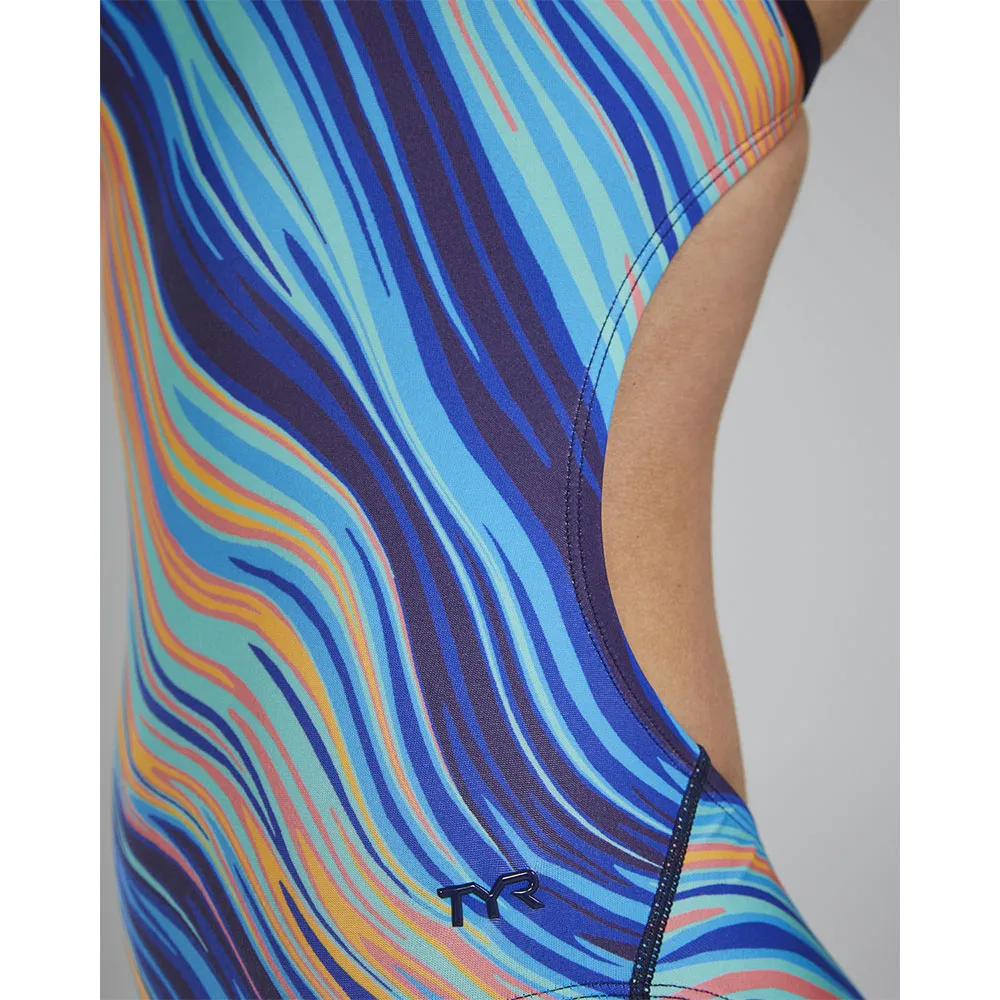 TYR Durafast Elite Cutoutfit Riptidal badeanzug