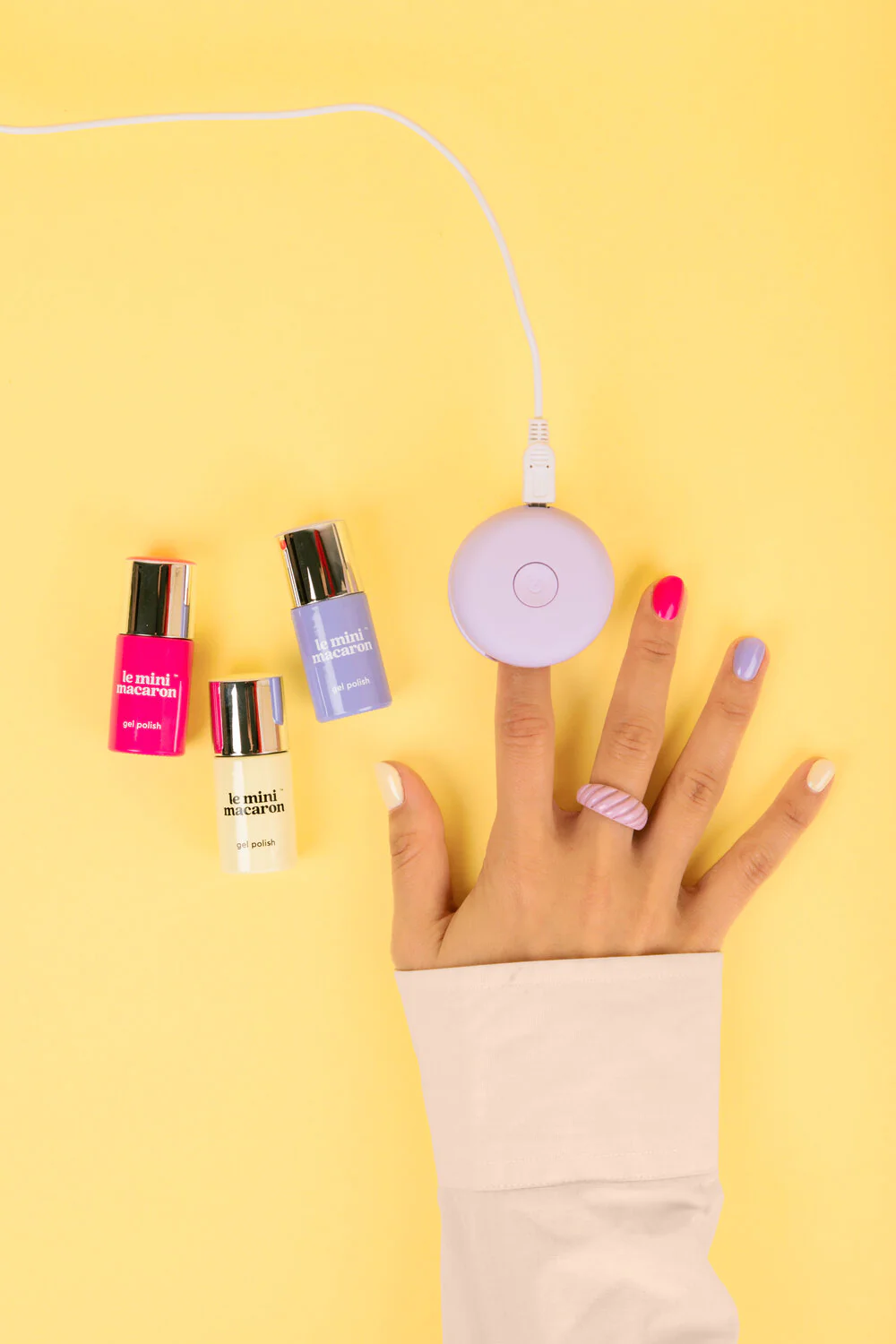 Le Mini Macaron  Single Gel Polish - Pink Orchid