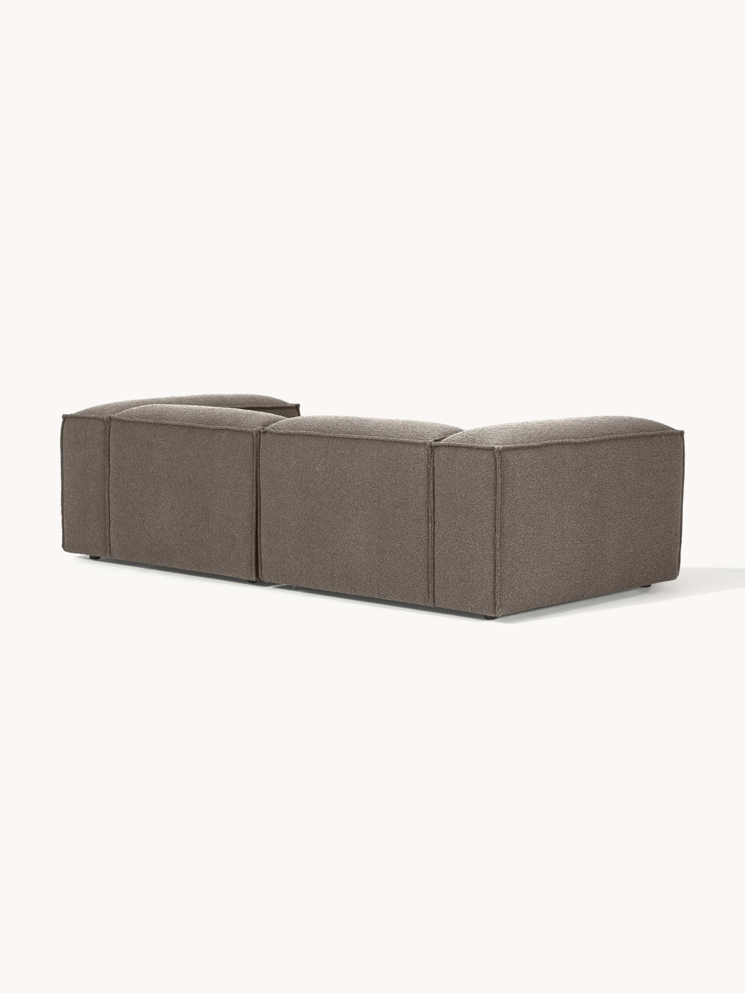 Modulaire bank Lennon (3-zits) uit bouclé