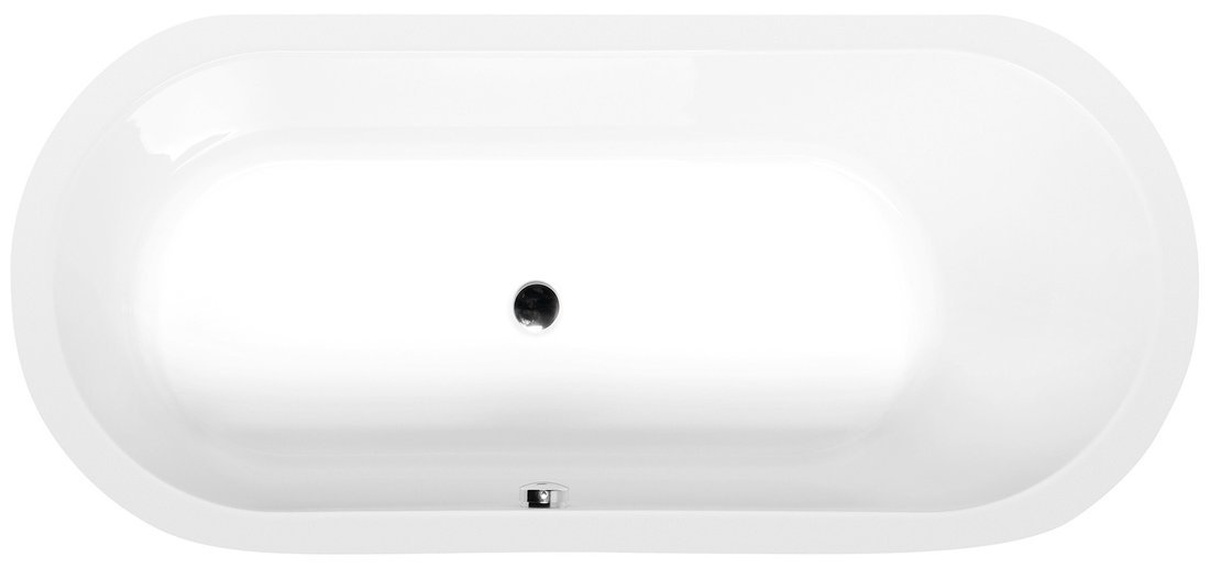 Polysan Astra Oval bad 165x75x48cm wit