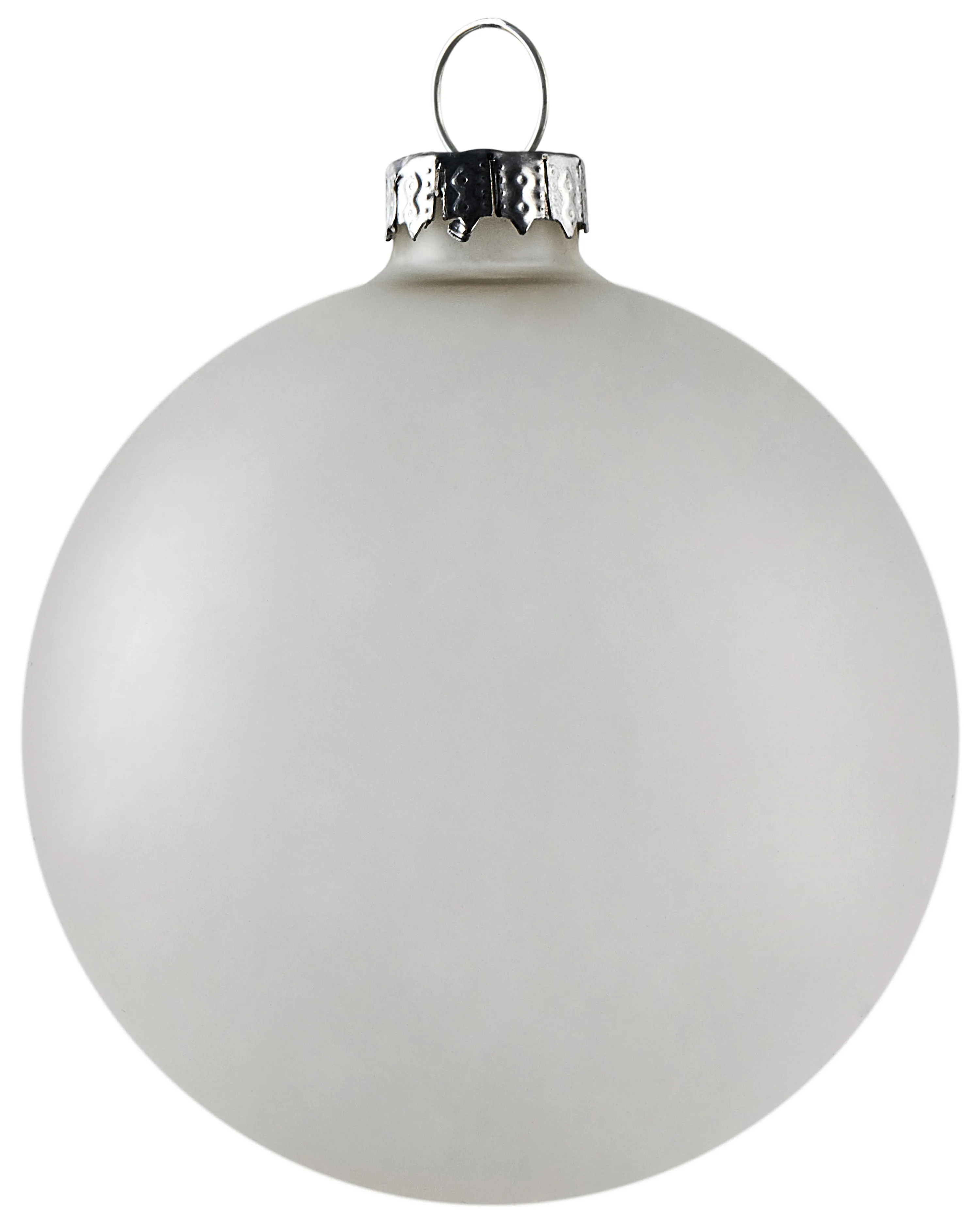 Set van 35 kerstballen FROSTFALL Glas Grijs
