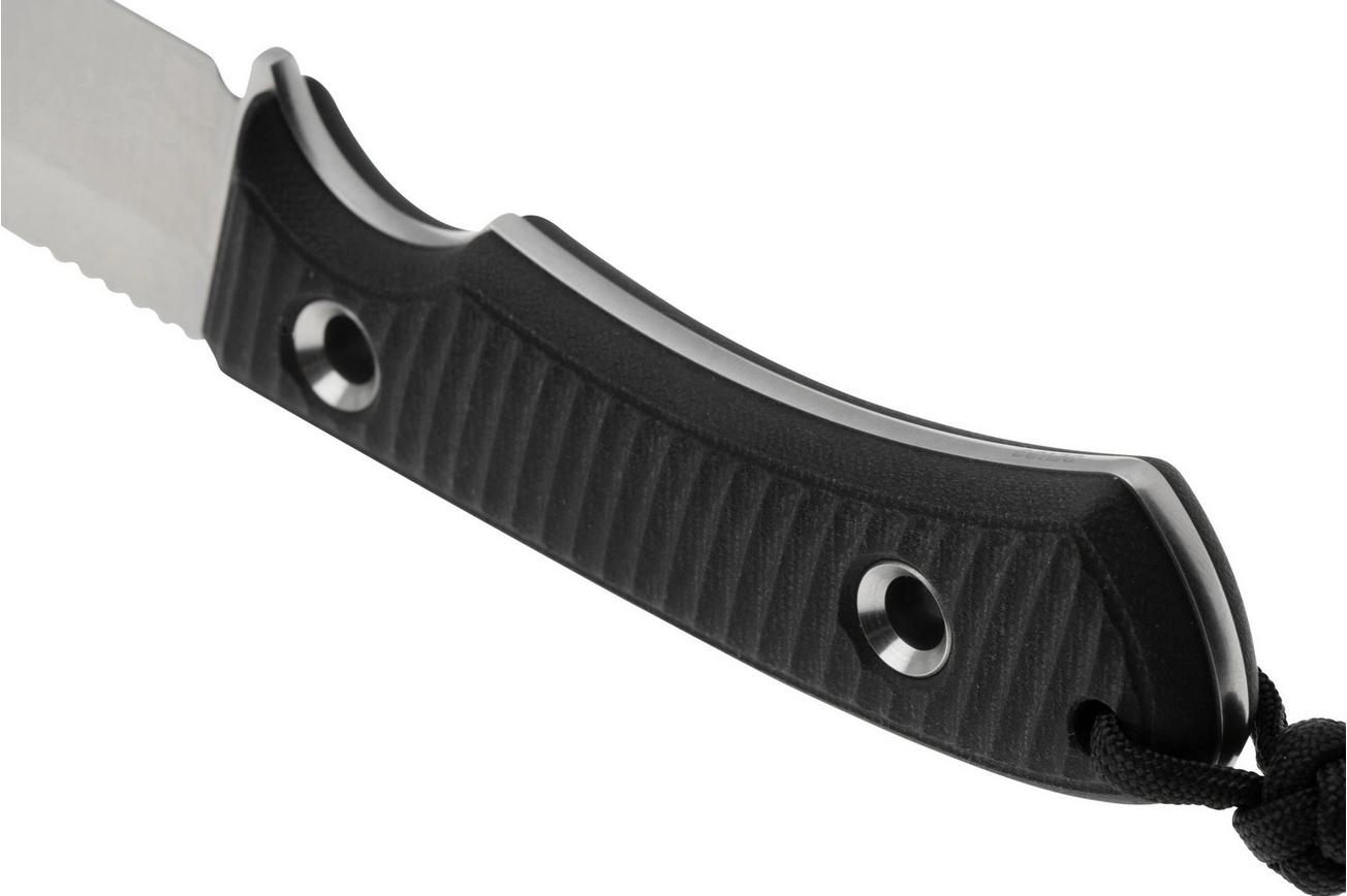 TRC Knives Polheim Magnacut Black Canvas Micarta, survivalmes
