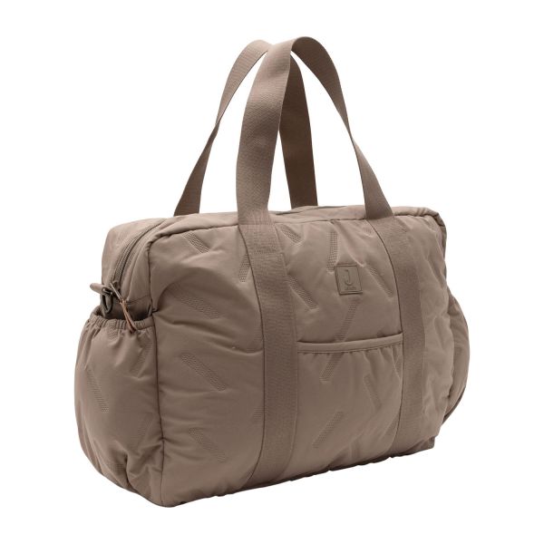 Jollein Luiertas - Embossed Lily - Milky Coffee